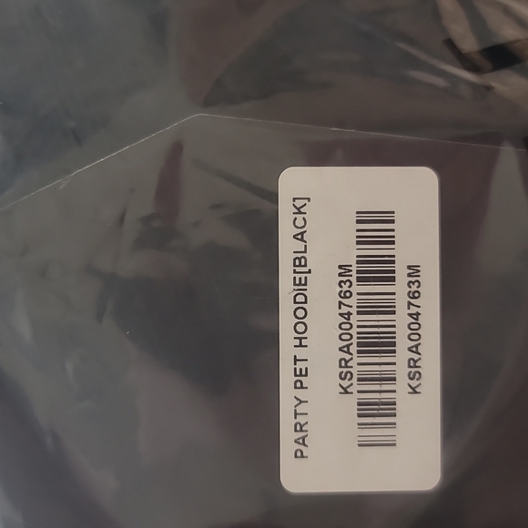 Killstar “Let’s Party Witches” Pet Hoodie–Black Jersey Cotton w/ Purple Graphic - Picture 12 of 12